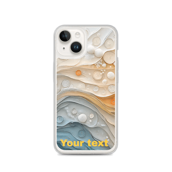 Abstract Waves MagSafe® iPhone® Clear Case product image (4)