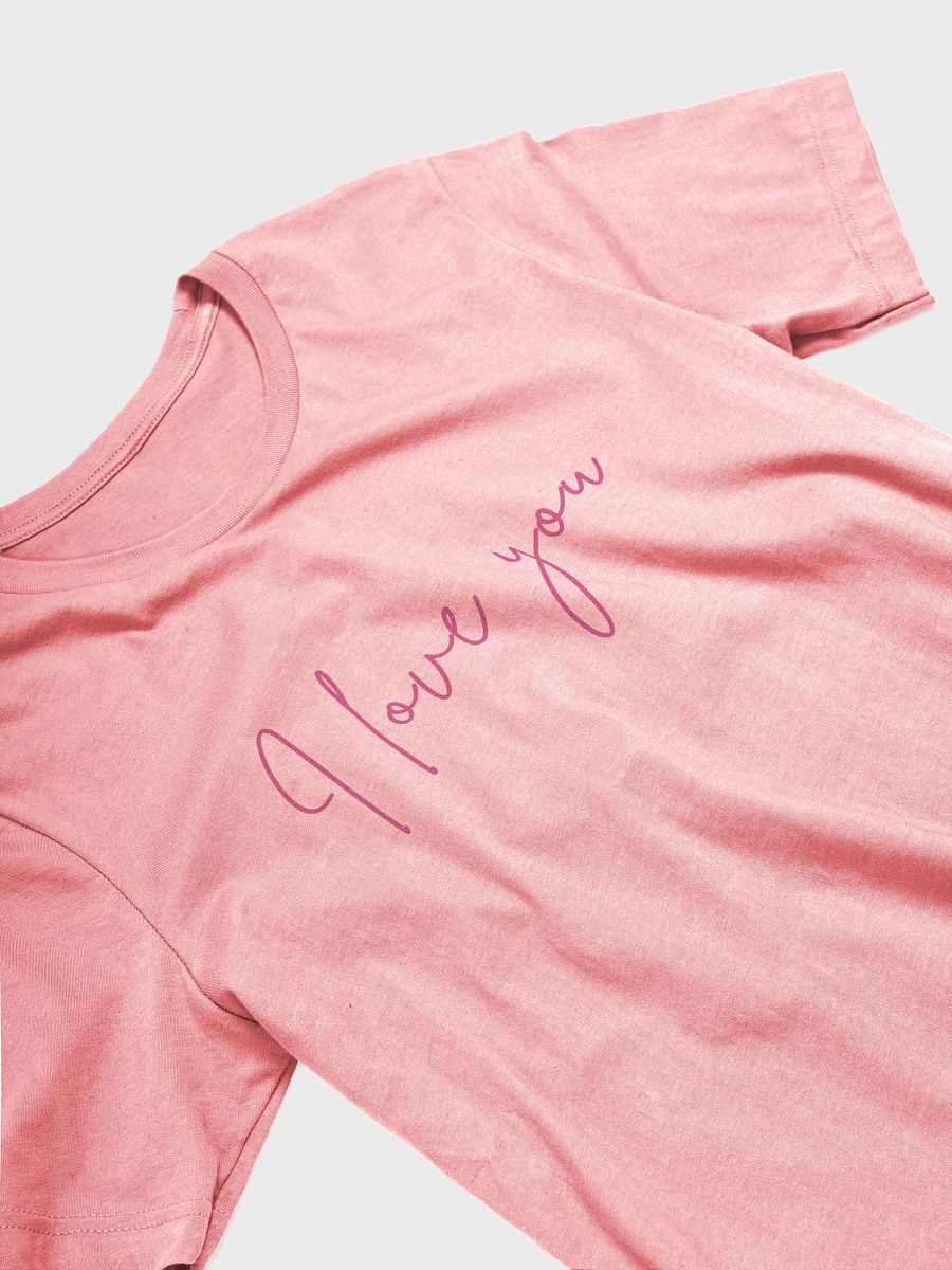 Women's Cursive I Love You T-Shirt product image (4)