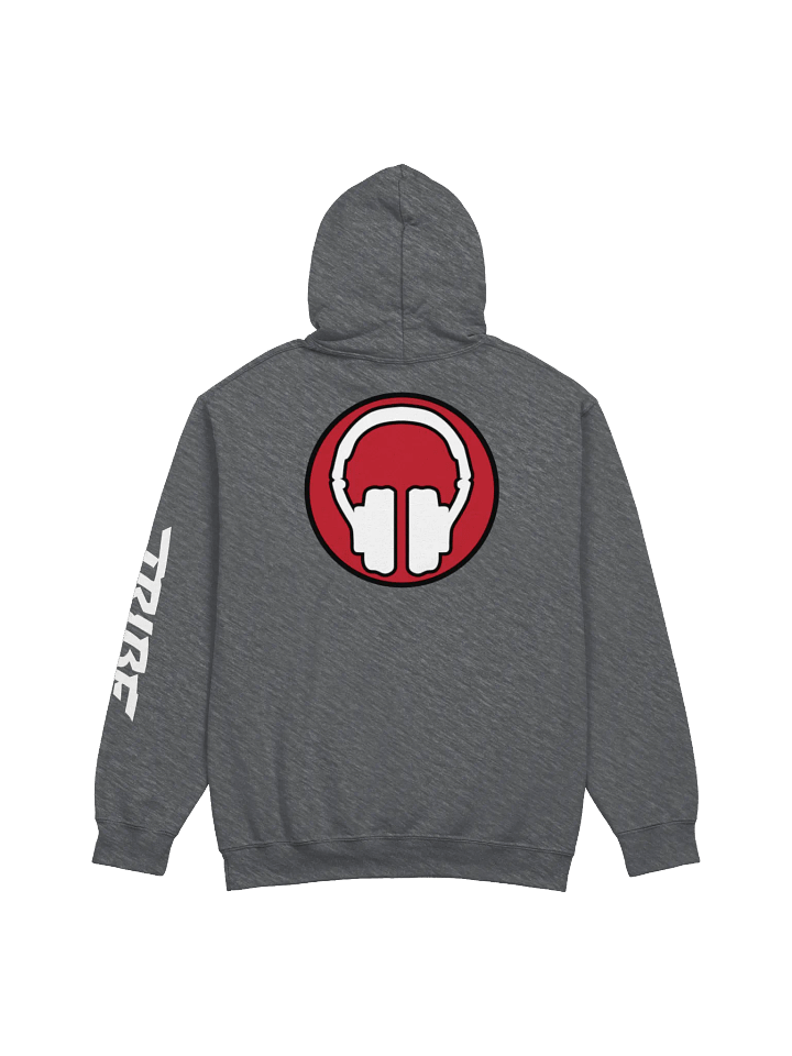 Front | Back | Arm Print Club Ready DJ School Gildan® Classic Hoodie product image (2)