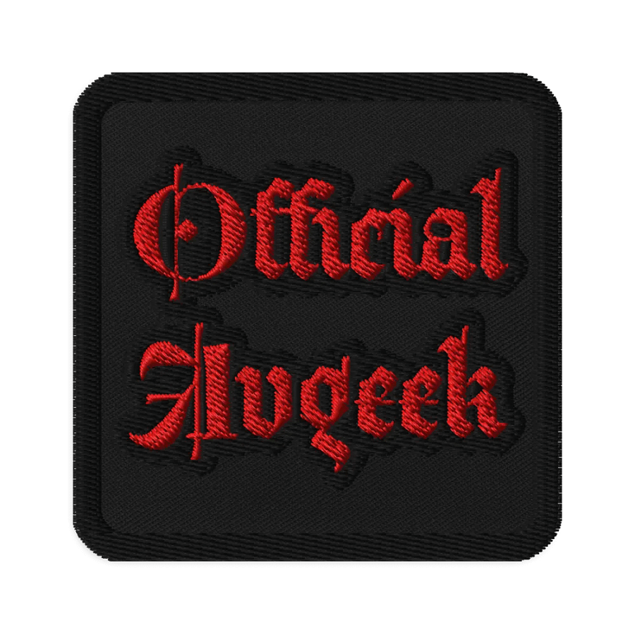 Official Avgeek Cap Patch product image (1)