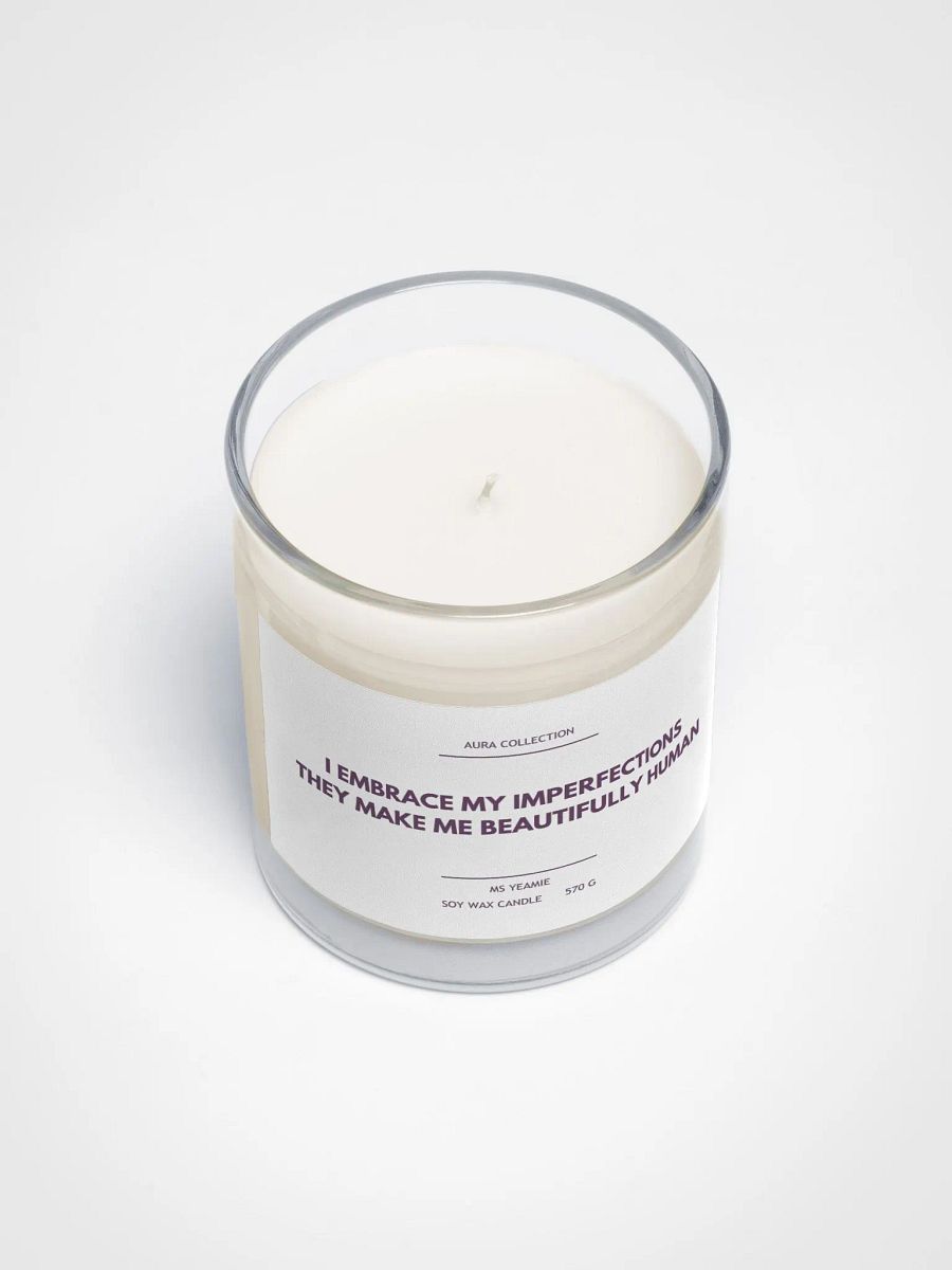 AURA COLLECTION : Embrace Imperfections Soy Wax Candle product image (3)