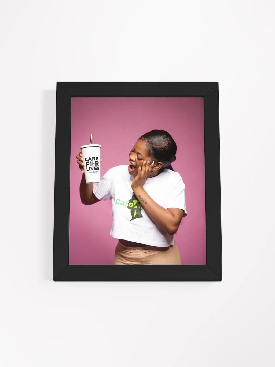 Care 4 Lives Framed High-Quality Matte Poster (in product image (6)