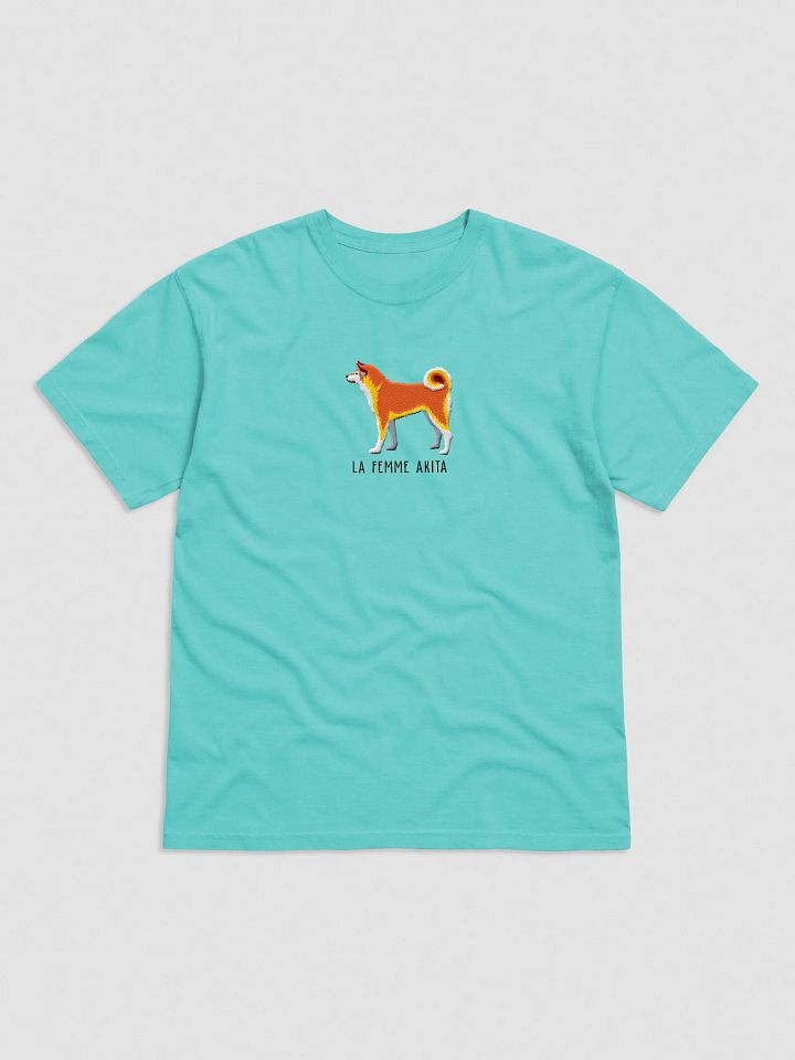 La Femme Akita T-Shirt(Embroidered) of a Japanese Akita product image (17)