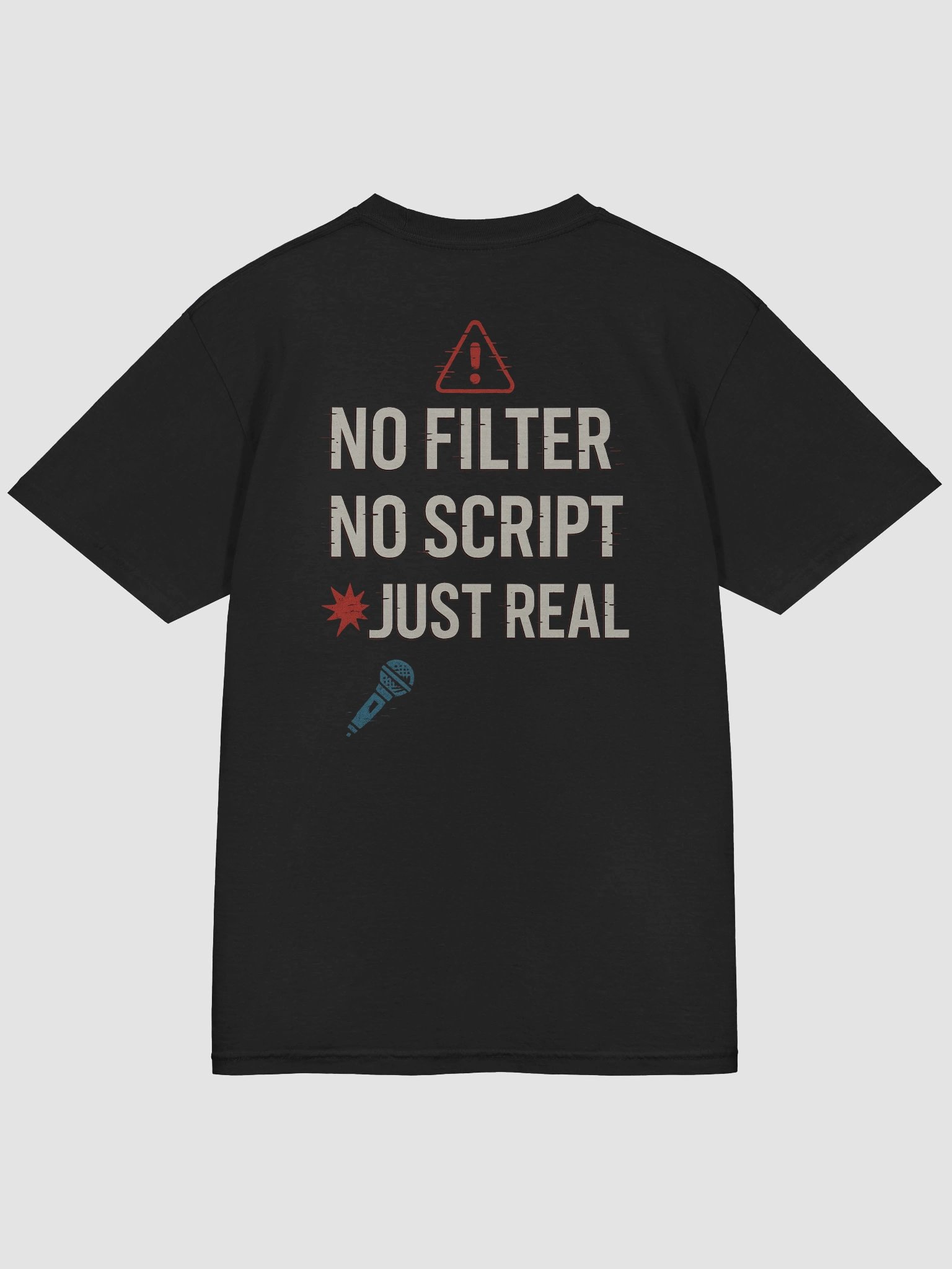 🎤 REAL REACTIONS ONLY – Hero Tee product image (4)