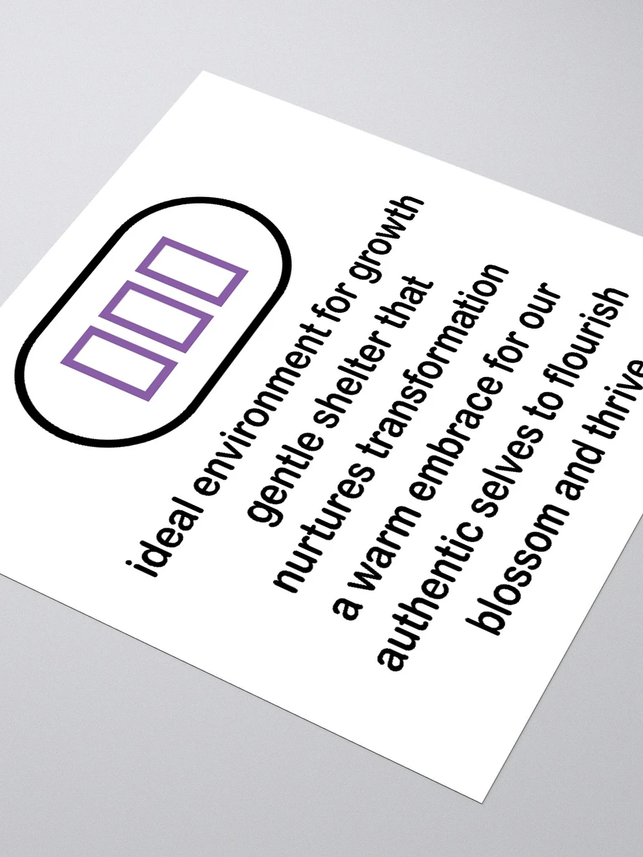 enclosure Sticker - light purple line product image (1)