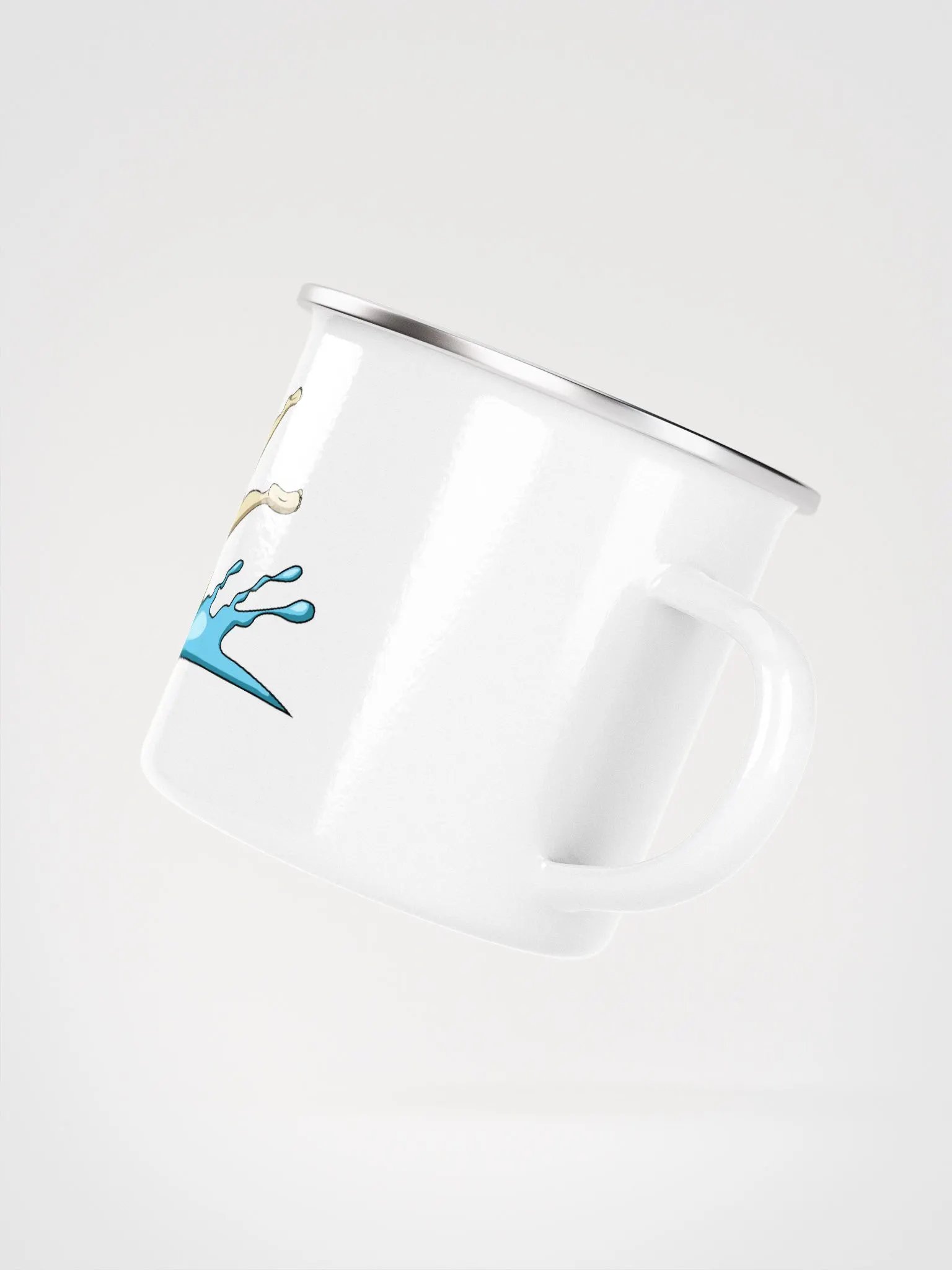 Hold on Tight! Jetski Couple Enamel Mug product image (4)