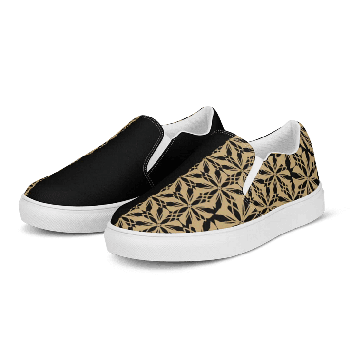 Tan Split Men's Canvas Slip On Shoes product image (2)