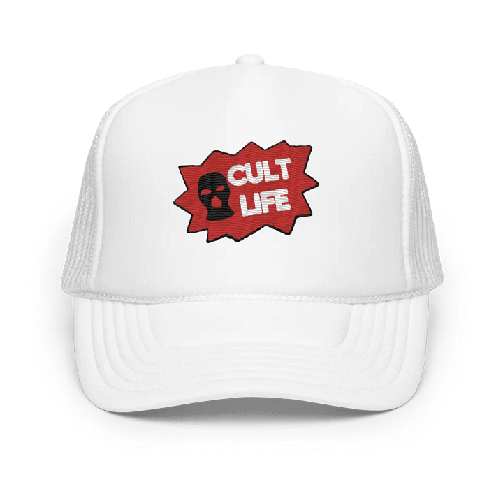 CULT LIFE HAT WHITE product image (1)