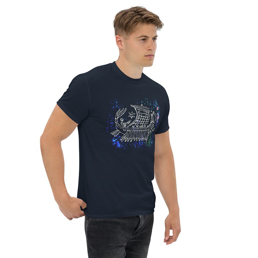 Sextus Pompey Galley and Julius Caesar's Comet Roman Art 1st Century BC, T-Shirt product image (4)