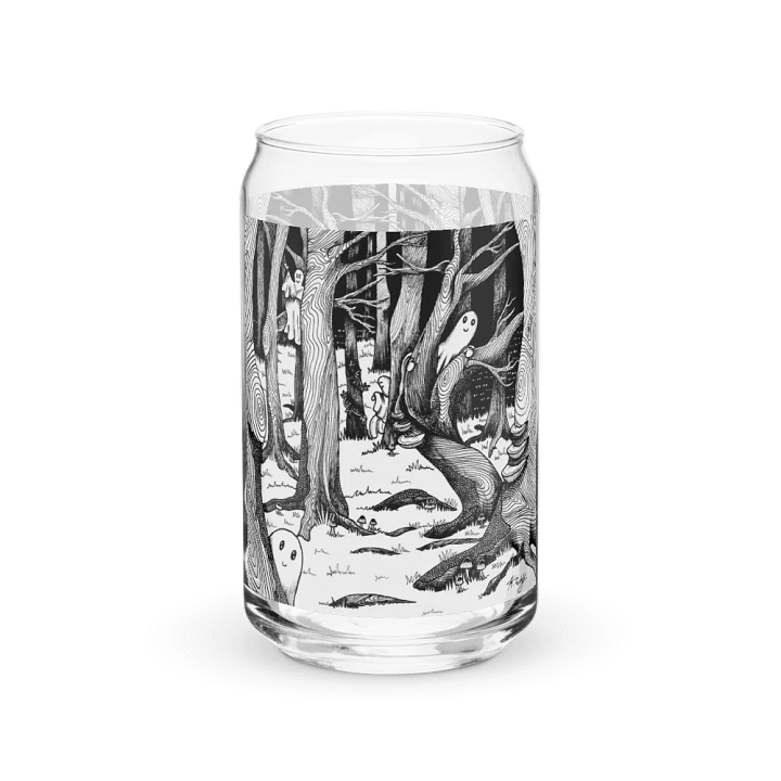 Spooky Hollow can-shaped glass product image (1)