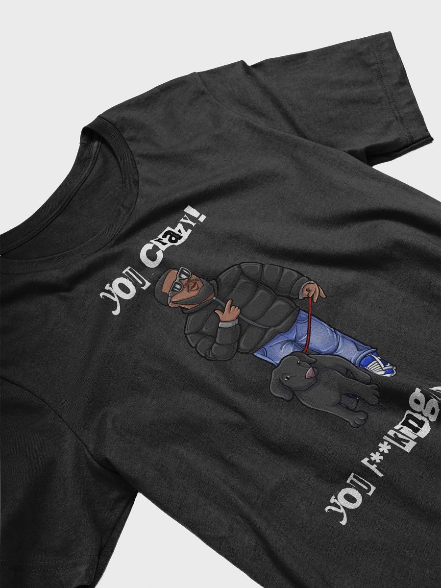 You F**king Crazy Black Tee product image (3)
