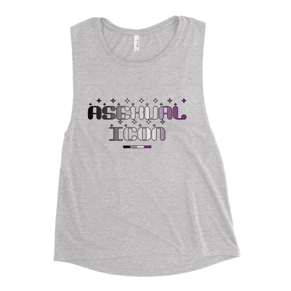 Asexual Icon Women's Flowy Muscle Tank product image (49)