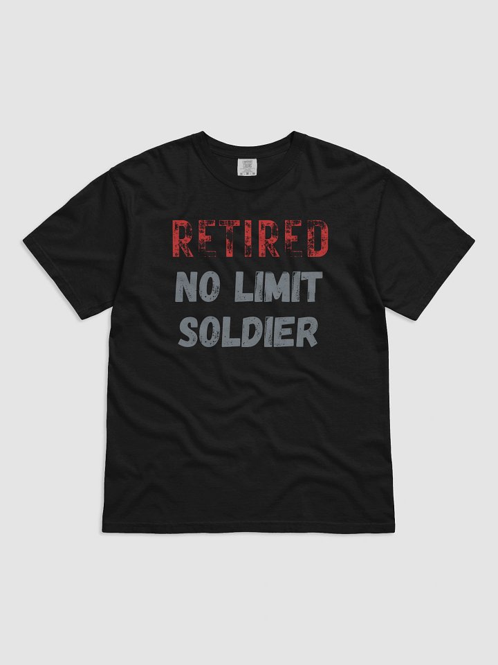 Retired No Limit Soldier Comfort Tee product image (1)