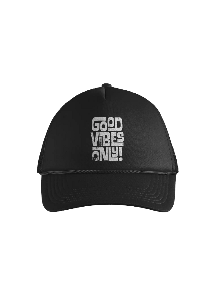 Good Vibes Only Foam Trucker Hat product image (1)