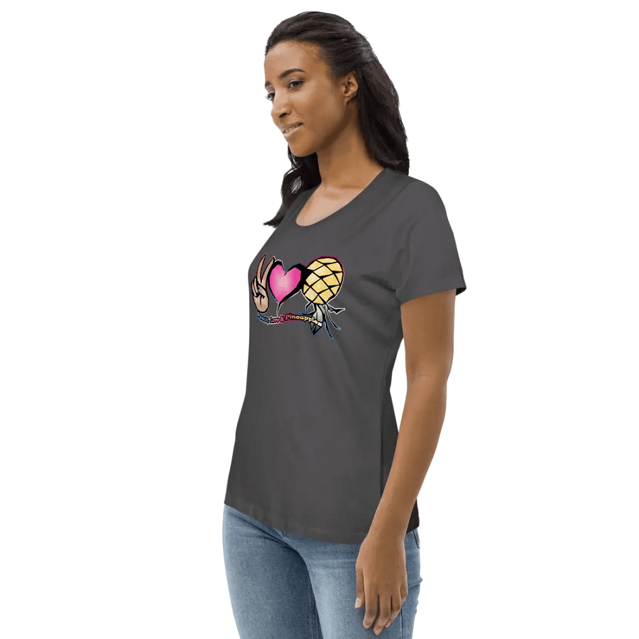 Peace Love & Pineapples fitted shirt product image (11)