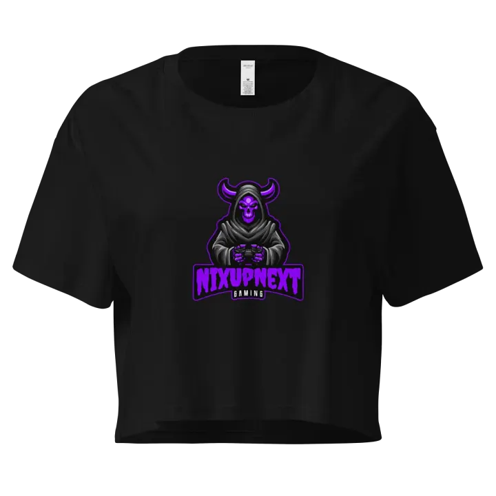 NIXUPNEXT Gamers' Skull Crop Top product image (1)