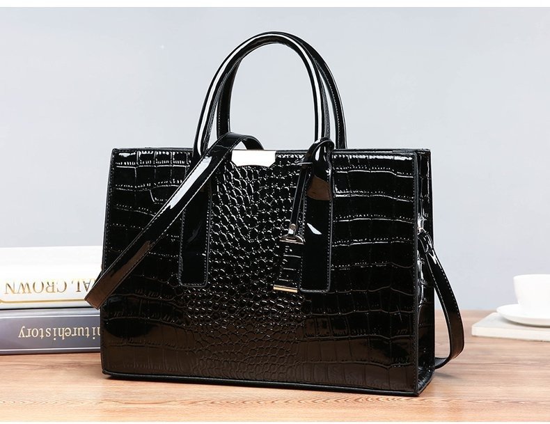 Crocodile Print Tote Crossbody Bags product image (3)