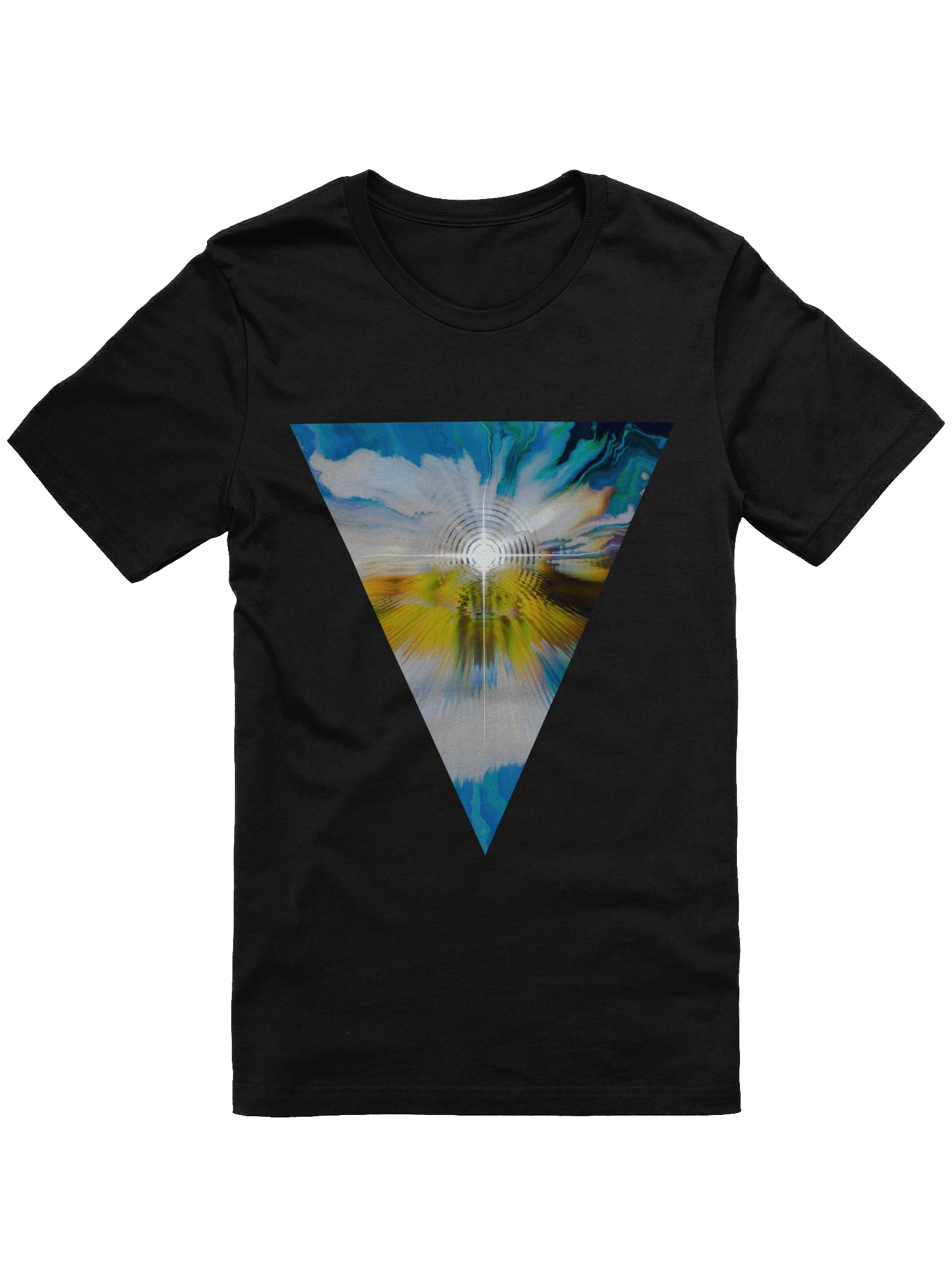 Spark of Elegance (Triangle) Unisex Staple T-Shirt product image (2)