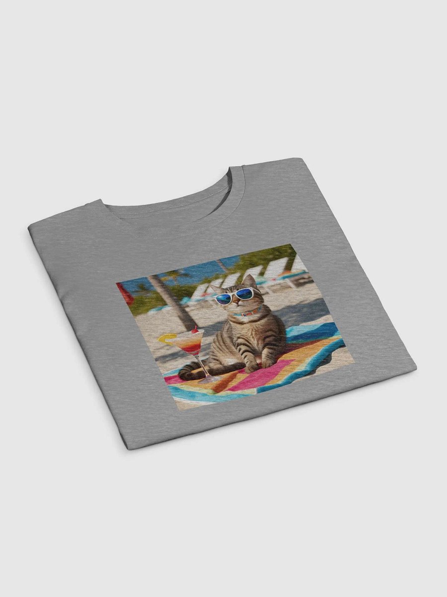 Tropical Cat Vibes Crop Top product image (24)