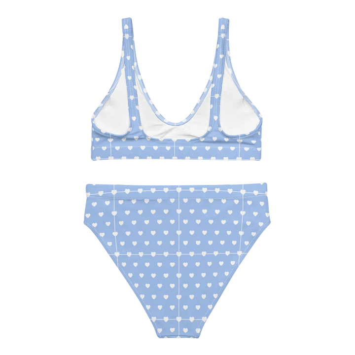 Pastel Heart Seamless Pattern High Waisted Bikini - V4 product image (2)
