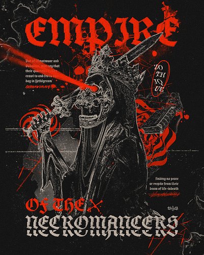 Empire of the Necromancers - This piece is directly inspired by Empire of the Necromancers by Clark Ashton Smith, from his Zo...