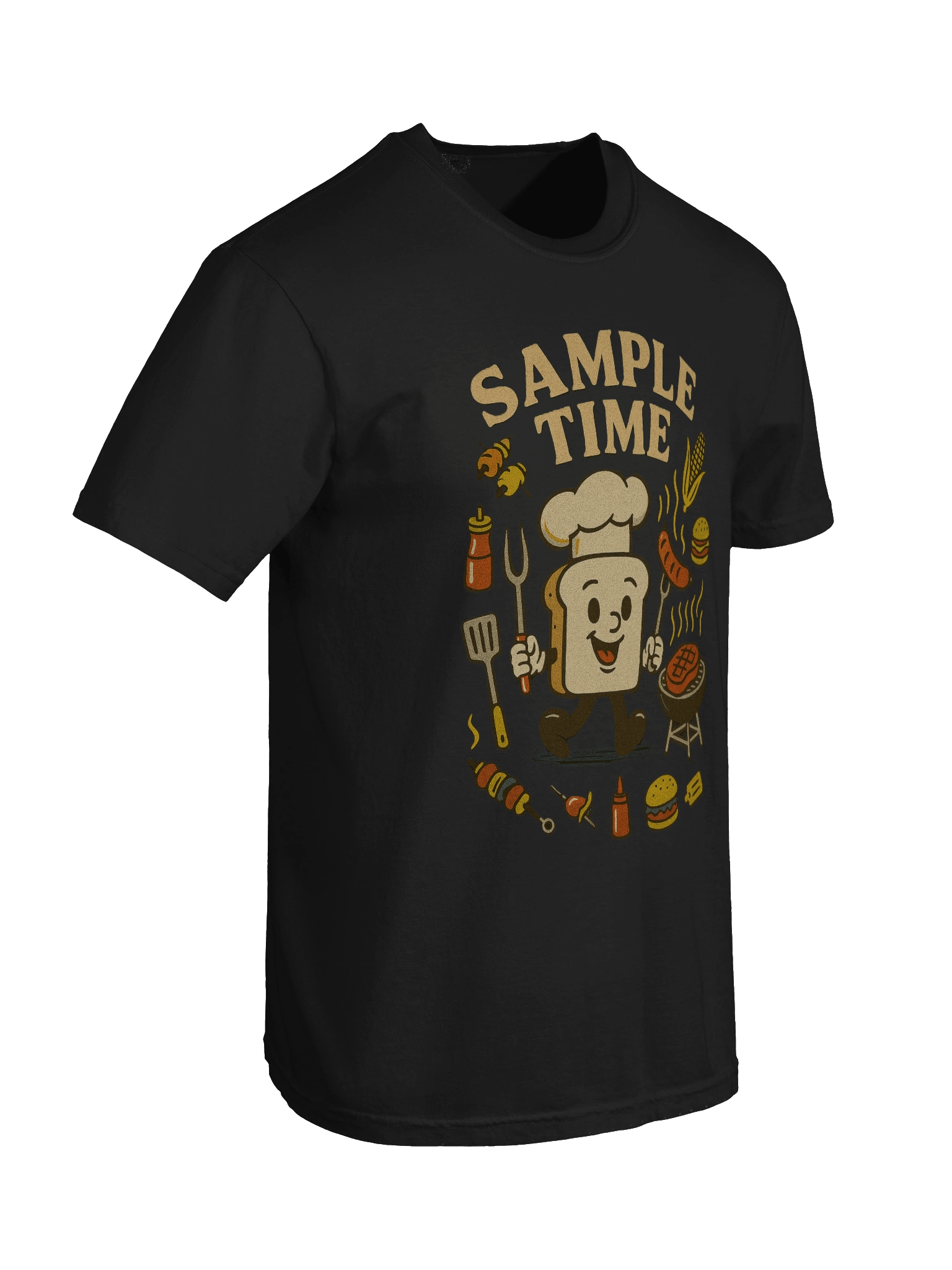 Grill Master Slice T-Shirt product image (64)