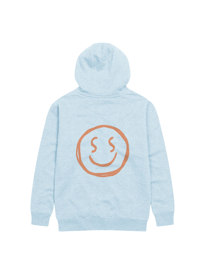 Silly Smile Hoodie Blue product image (2)