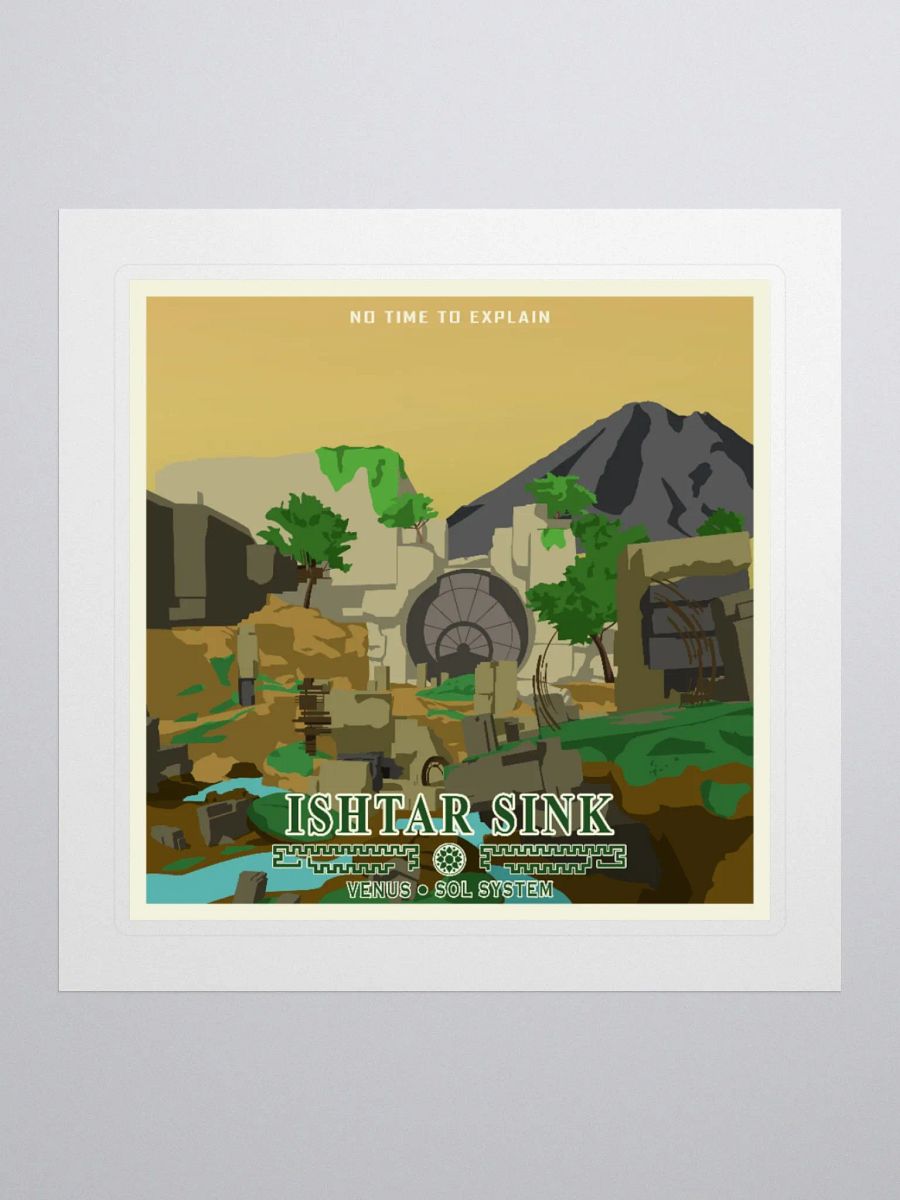 Ishtar Sink Sticker product image (1)