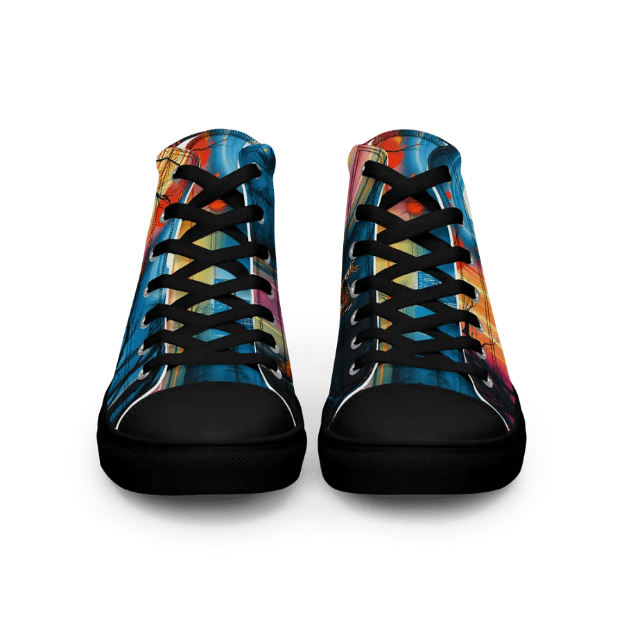 Moonlit Deer Men's High Tops product image (3)