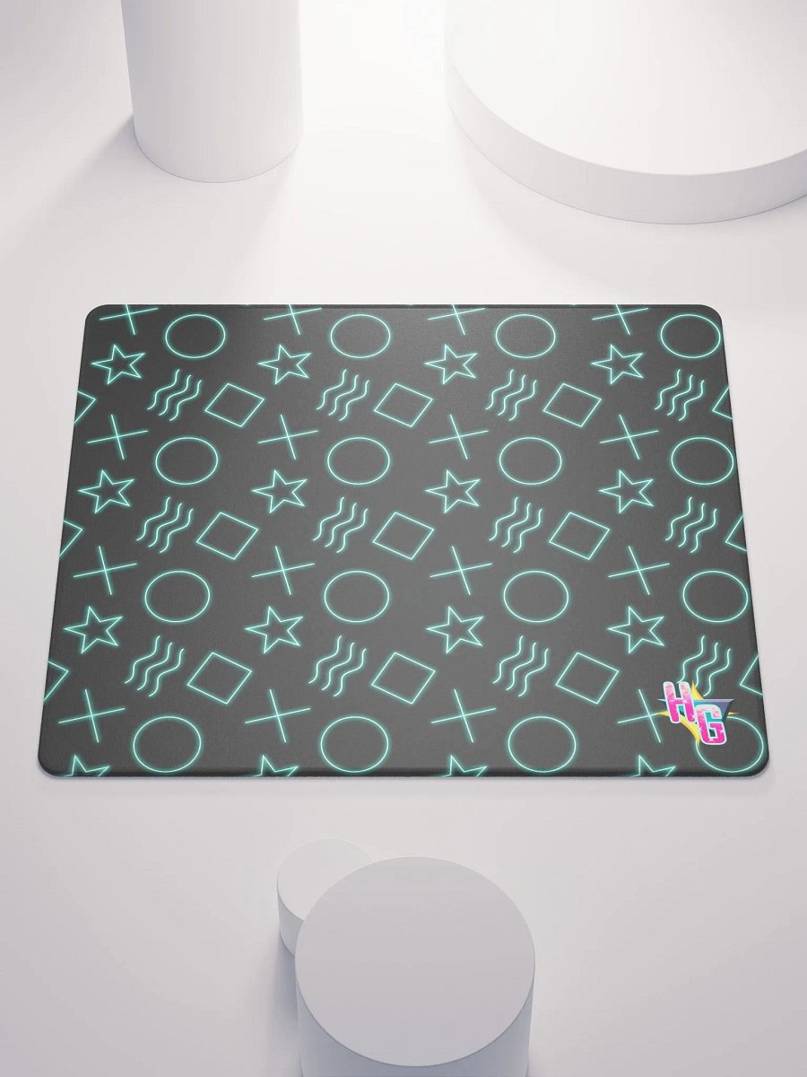 ESP Card Pattern Hunter's Guild Emblem Mouse Pad—Minty Edition product image (1)