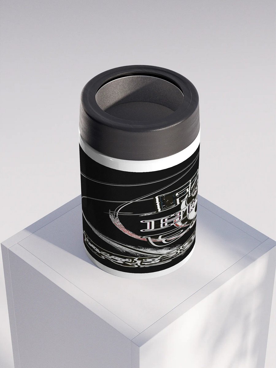 Fight Hard Earn Respect - Black - Stainless Steel Koozie product image (4)