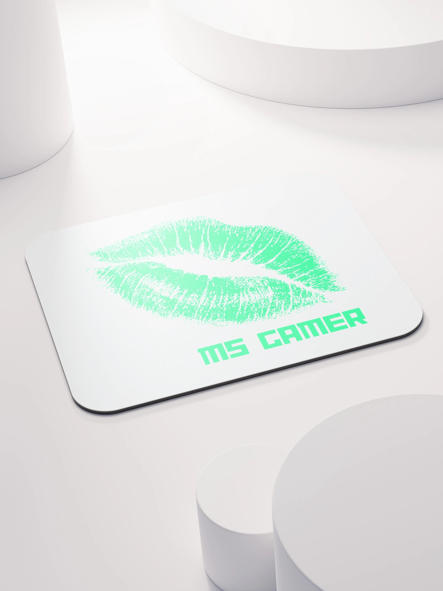 Ms Gamer Mwah Mouse Pad - White product image (4)