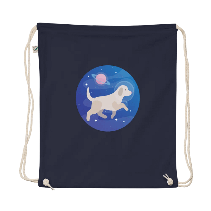 Space Doggo Drawstring Bag product image (1)