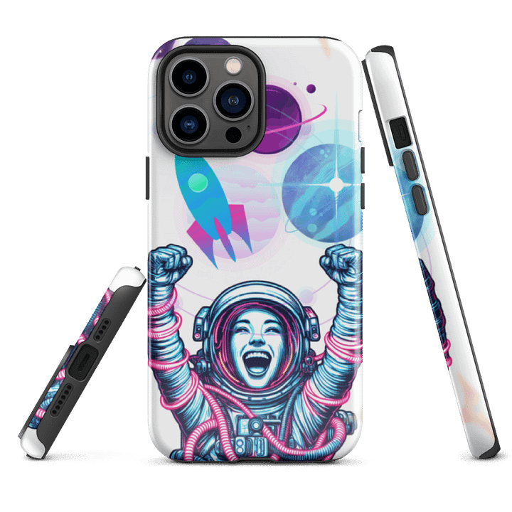Happy Astronaut- Tough iPhone cases product image (2)