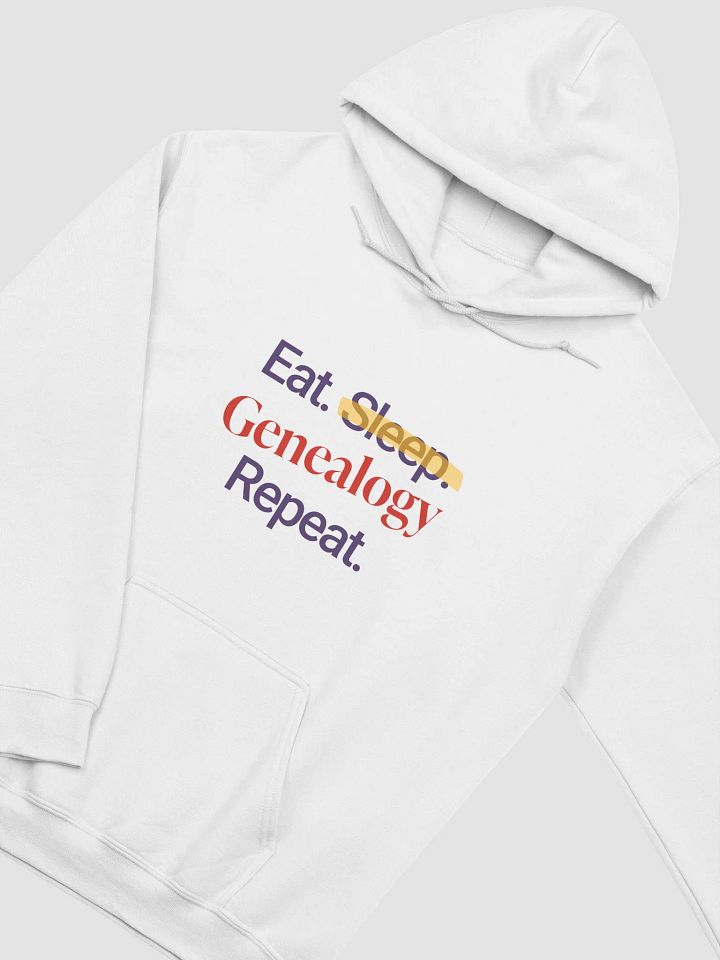 Eat, Genealogy, Repeat - Light - Classic Hoodie product image (5)