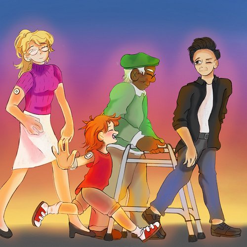 To commemorate #WorldDiabetesDay, our Work of Art interns Kai G. and Ashley K. created the following piece entitled 