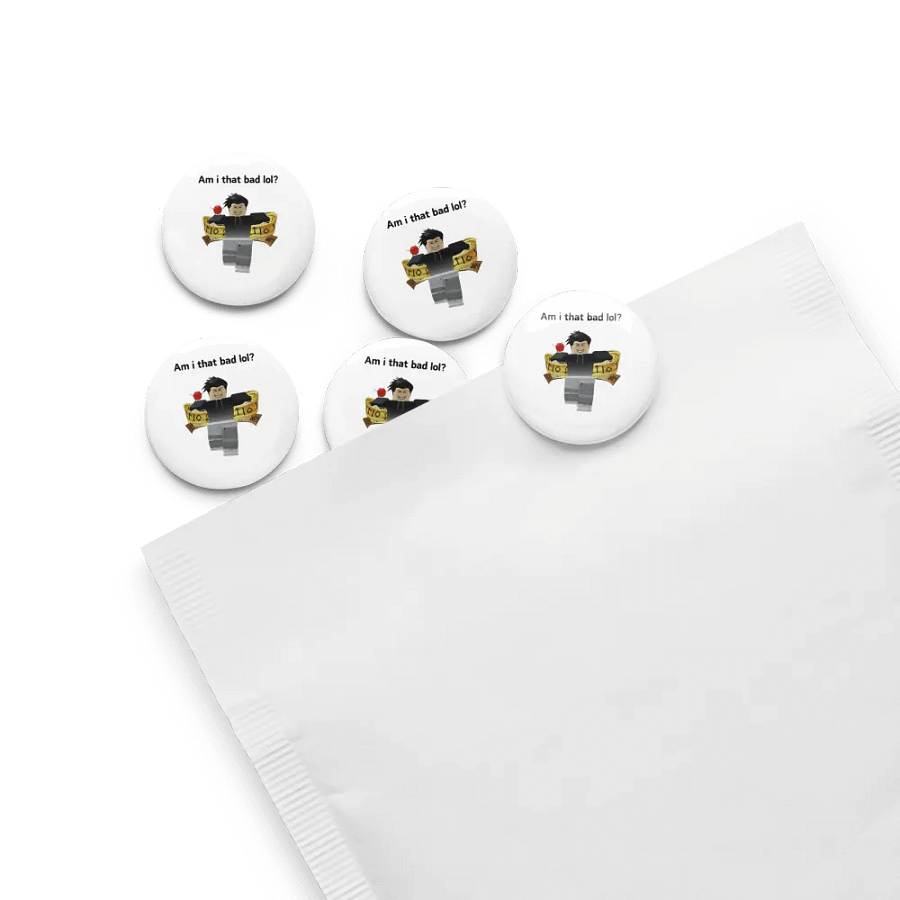 Am i that bad lol? - Pin set product image (4)