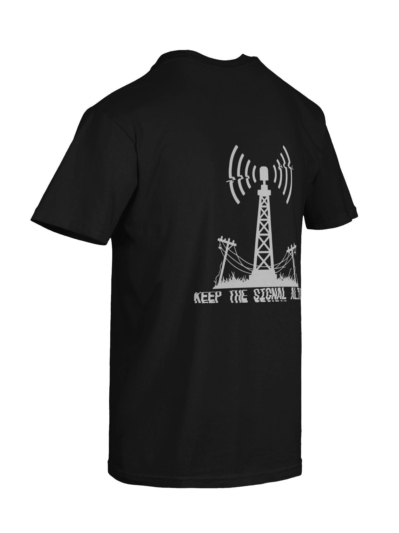 Signal T-Shirt (Black) V2 product image (9)