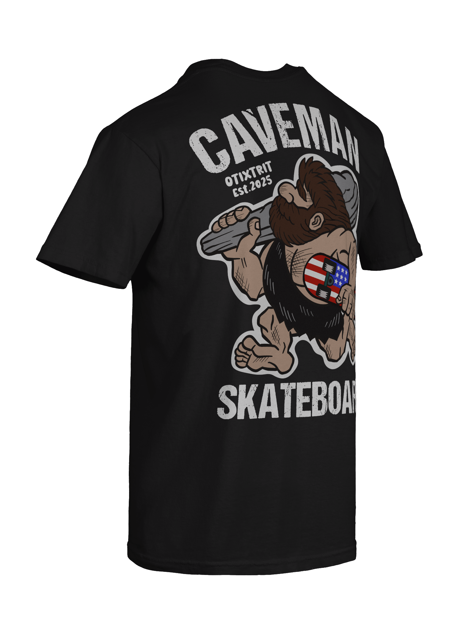 CAVEMAN SKATEBOARD Tee product image (10)