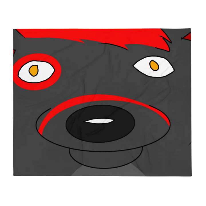 Fury No Thoughts Throw Blanket product image (2)