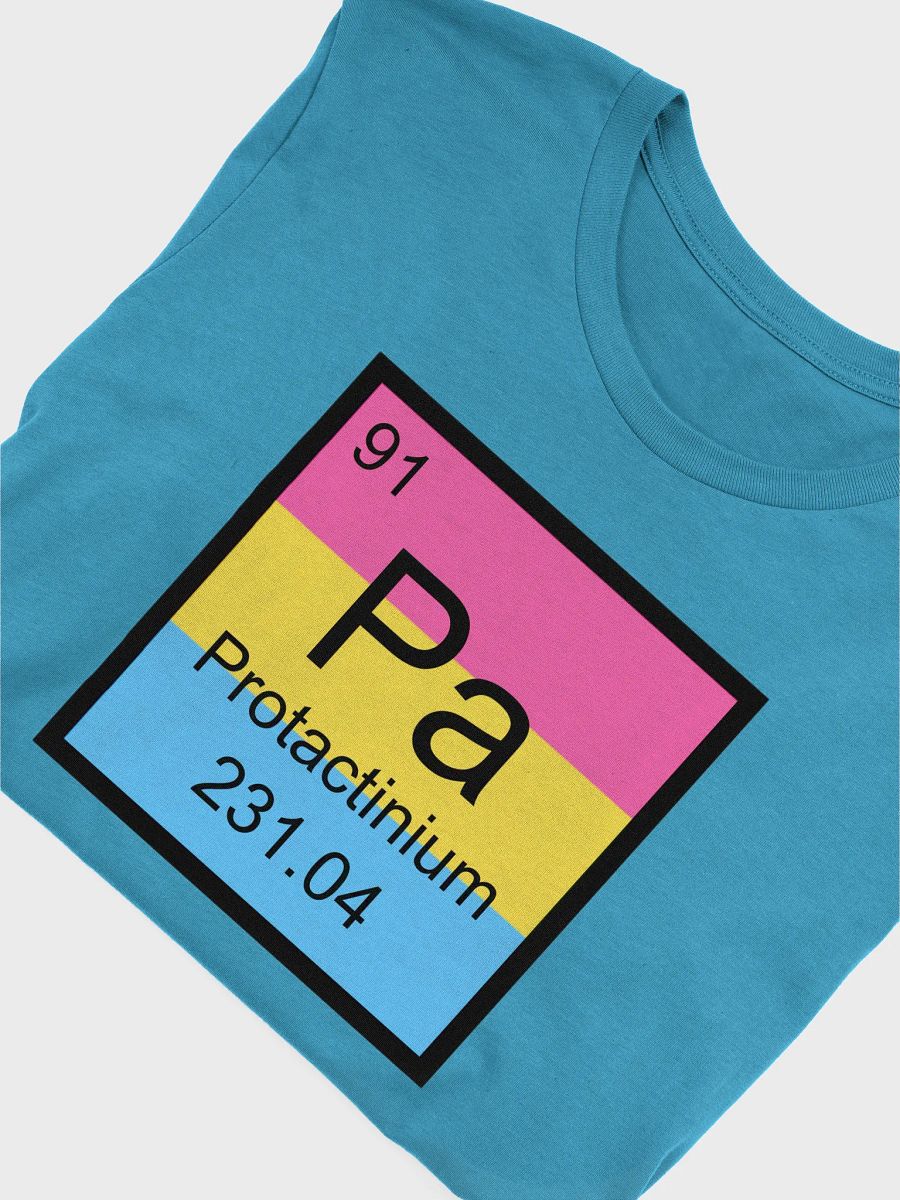 pansexual periodic table t-shirt product image (5)