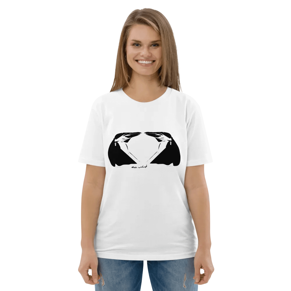 LOVERS Organic Cotton Eco Unisex Tshirt by song in the wind product image (5)