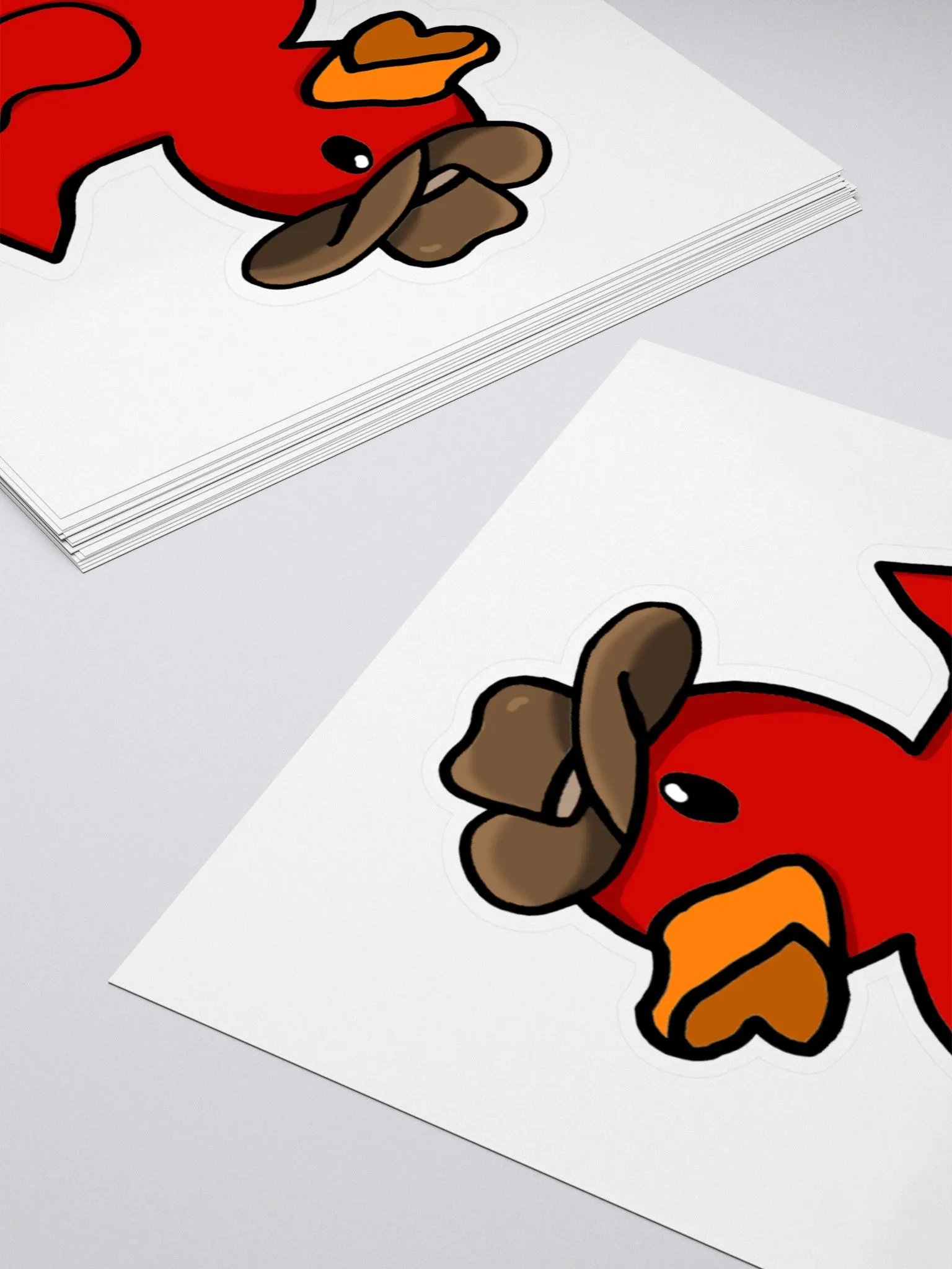 Cowboy Duck Sticker product image (4)