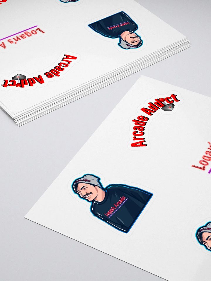 Logan's Arcade Kiss Cut Sticker Collection product image (2)