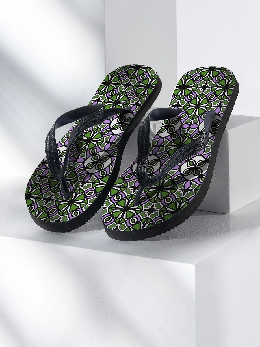 Gender Queer Flip-Flops (1) product image (1)