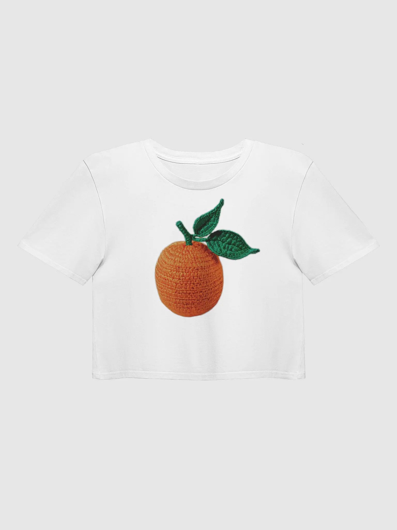 CozyAvocado Women's Premium Orange Crop Top #16 product image (1)
