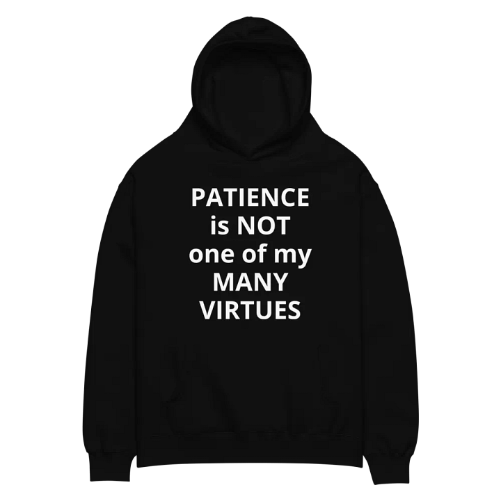 Patience hoodie product image (2)