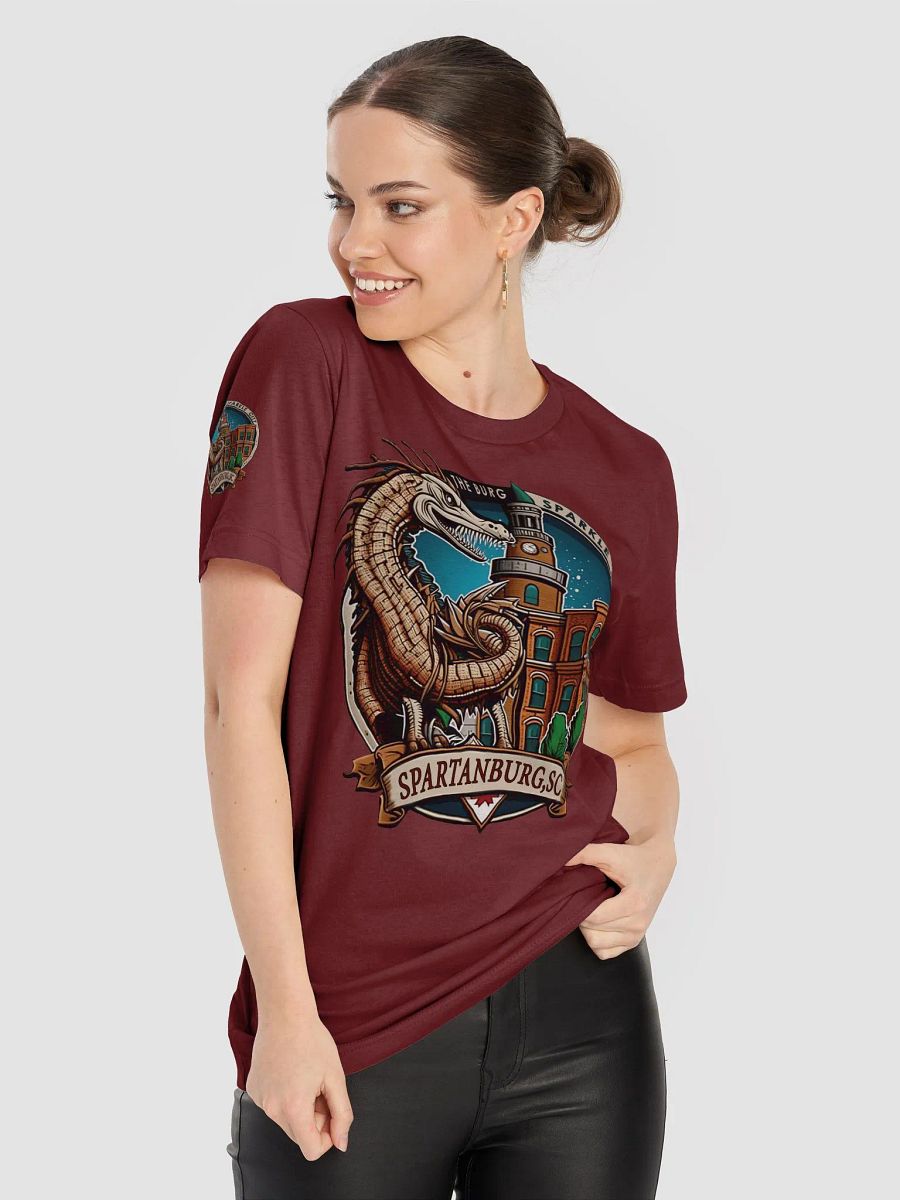 Spartanburg - South Carolina Sparkle City Dragon Tee product image (45)