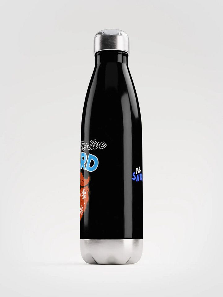 German Festive Beard Stainless Steel Water Bottle product image (2)