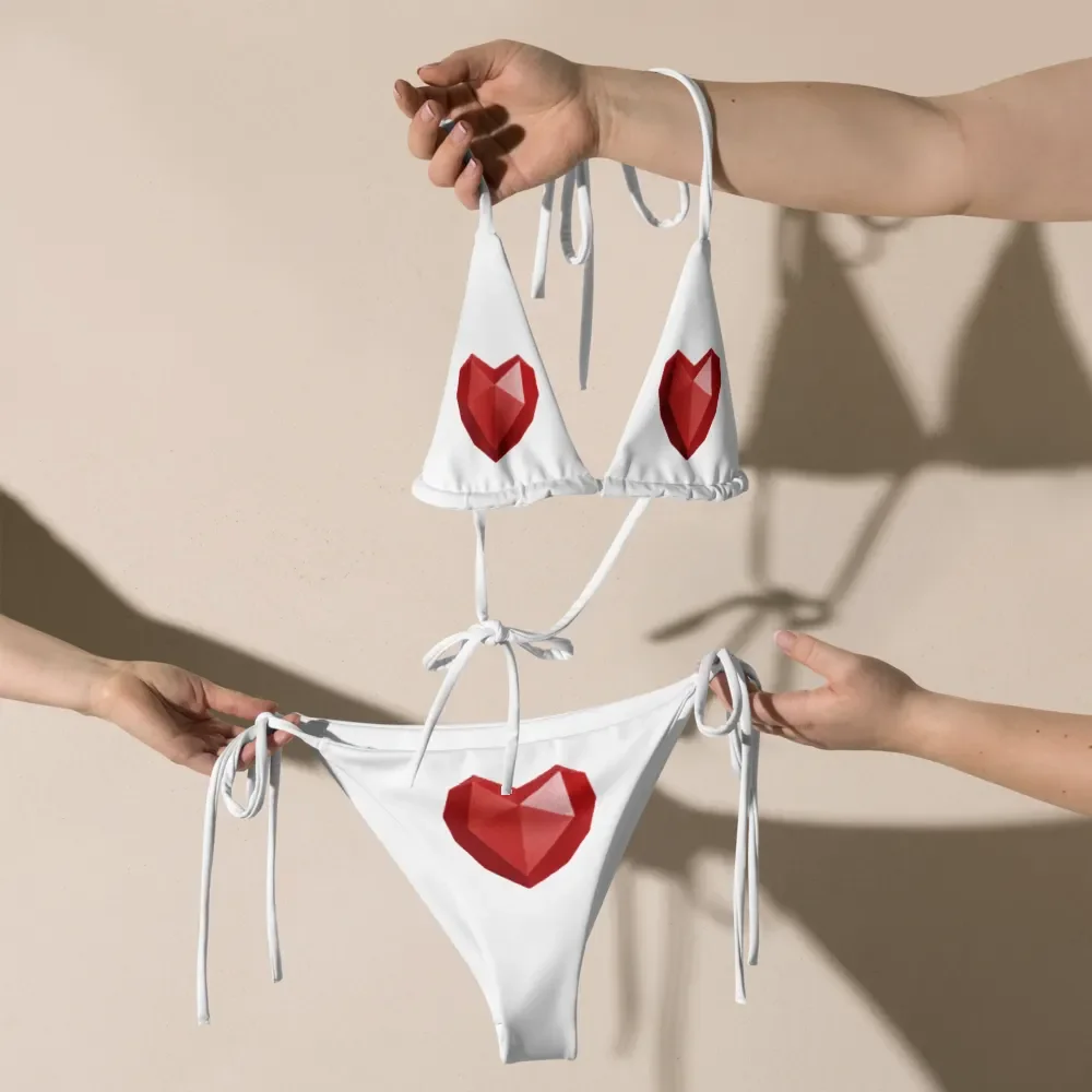 Gem Hearts Black Space Bikini Set product image (7)